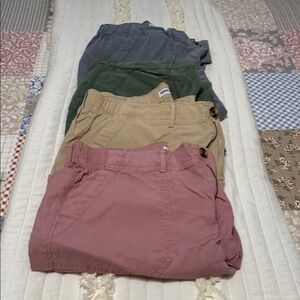 Sonoma Women's Shorts in Pink, Green, Tan, and gray